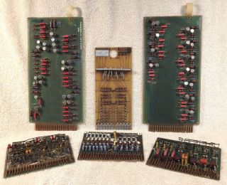 Vintage 1960’s General Electric Ge - 210 Computer (erma) Transistor Circuit Boards