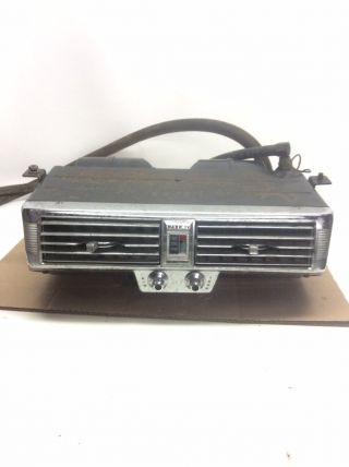 Vintage Auto Air Conditioner Mark Iv Monitor Under Dash 1960`s John E.  Mitchell