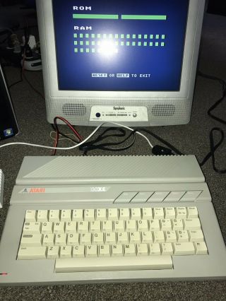 Vintage Atari 130XE With Modern Power Cable 2