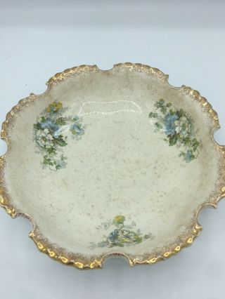 Vintage Bowl W Note Claiming President Abraham Lincoln Ate Strawberries From It 2