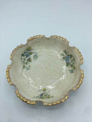 Vintage Bowl W Note Claiming President Abraham Lincoln Ate Strawberries From It 3