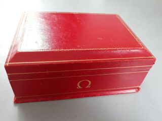 Vintage Red Omega Constellation Automatic Chronometer Watch Box Only