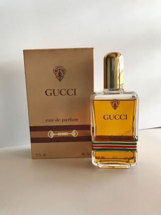 Vintage - Rare & Hard To Find Gucci Eau De Parfum By Gucci 4 Fl Oz 120 Ml