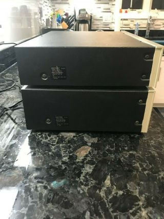 Set of Vintage Nikko NA2090 integrated amplifier,  NT990 AM - FM tuner 3