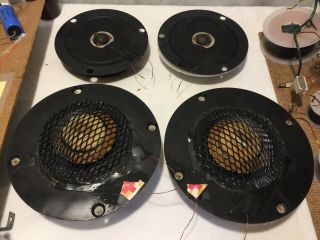 Vtg Acoustic Research AR - 3A 2 Midrange 2 Tweeters 2 Crossovers for Restoration 6