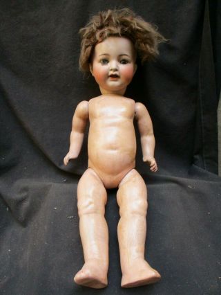 Antique German Kammer Reinhardt Simon Halbig 126 50 Bisque Head Baby Doll