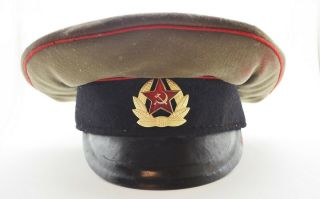 Post Ww2 Period Russian Ussr Soldiers Caps (2 Caps)