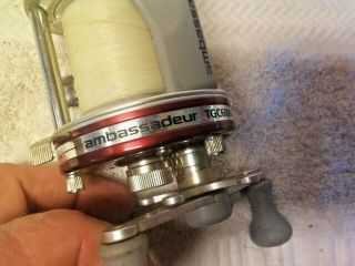 Vintage Abu Garcia Ambassadeur TGC6000C Fishing Reel 4