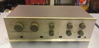 Vintage 1960’s Dynaco Pas Stereophonic Preamplifier Tube Preamp Need Tubes