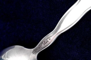 Lily of the Valley by Whiting div.  of Gorham,  Table Serving Spoon 8 3/8 