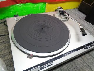 ESTATE VINTAGE TECHNICS SL - Q202 QUARTZ DIRECT DRIVE AUTOMATIC TURNTABLE U TUBE 2