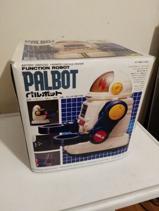 Vintage 1986 Japan Palbot By Yonezawa - Remote Function Robot Box