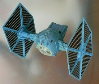 Vintage Star Wars Blue Tie Fighter Kenner 1978 Light And Wings