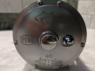 Penn 113 Mtl 4/0 - Nib - Very Rare Metal Senator 113mtl
