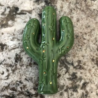 Nora Fleming Retired CACTUS Mini NF Initials EXTREMELY RARE 2