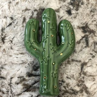 Nora Fleming Retired CACTUS Mini NF Initials EXTREMELY RARE 3
