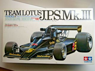 Tamiya 1:12 Vintage Big Scale Team Lotus J.  P.  S.  Mk.  Lll - - Andretti Nilsson
