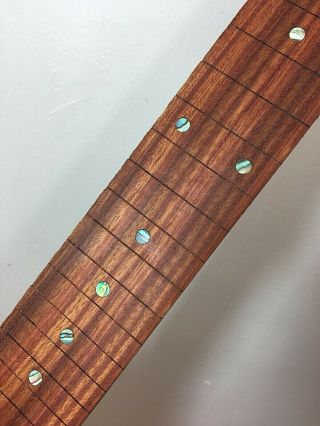 Vintage Paua Abalone 24 - 3/4 " Scale Fretboard Fingerboard For Gibson Guitar