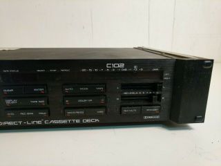 Vintage SAE C102 Cassette Deck 120v (For Parts/Repair) 3