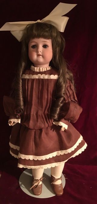 Antique Bisque Head Cuno & Otto Dressel Doll 1912 Circa 1915 Germany Signed