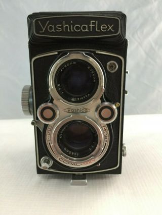 Vintage Yashica Flex Tlr Film Camera Copal - Mxv 80mm F/3.  5 From Japan 14