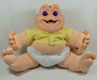 Vtg 1991 Baby Sinclair Dinosaurs Tv Show Talking Doll Pull String Hasbro