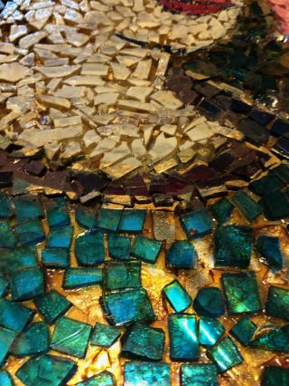 Vintage Glass Mosaic Portrait 3