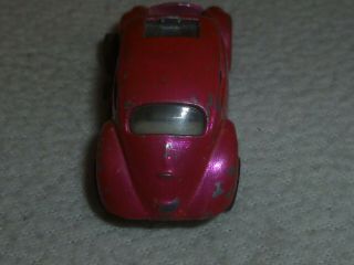 VINTAGE HOTWHEELS REDLINE METALLIC HOT PINK CUSTOM VOLKSWAGON 1968 MATTEL RARE 5