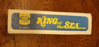 NOS Vintage Ideal 1975 King Of The Sea Game never opened 2