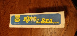 NOS Vintage Ideal 1975 King Of The Sea Game never opened 5