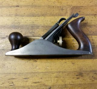 Vintage Stanley Bailey Sweetheart Plane No.  4c Corrugated • Antique Tools ☆usa☆