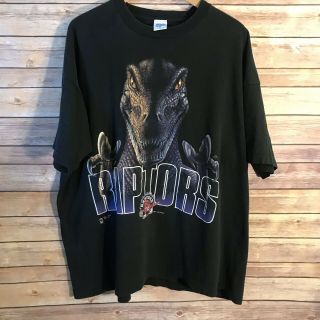 Vtg 90s Toronto Raptors T - Shirt 1994 Nba Salem Sportswear Rare Xxl Usa