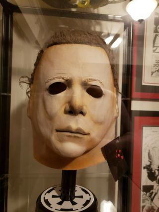 Michael Myers " Fear " By Terry Lambert Cgp Rare Halloween Mask Fit 23 - 24 Inches
