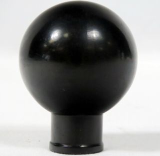 Vintage Chester Brewery Beer Ball Tap Knob Handle Black Blue Enameled Logo P.  A. 4