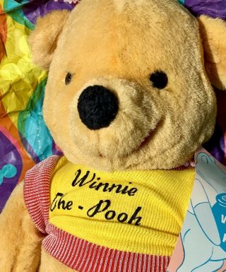 Extremely RARE 1950’s Vintage Mohair DISNEY Winnie the Pooh 2