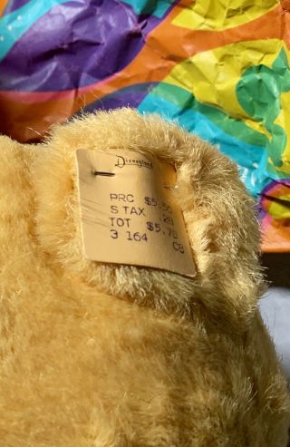 Extremely RARE 1950’s Vintage Mohair DISNEY Winnie the Pooh 4