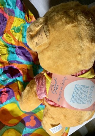 Extremely RARE 1950’s Vintage Mohair DISNEY Winnie the Pooh 5