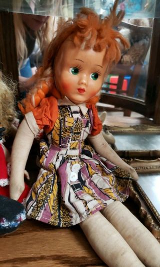☆haunted Doll☆paranormal☆posessed☆creepy☆weird☆must See ☆l@@k ☆vintage☆old☆