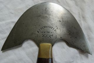 5 Leatherworking Tools Round/Crescent Knives & 1858 Patent Chamfer Gauge Old Vtg 6