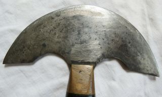 5 Leatherworking Tools Round/Crescent Knives & 1858 Patent Chamfer Gauge Old Vtg 7