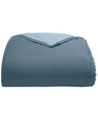 Whim by Martha Stewart 2 - Piece Twin Cotton Linen Reversible Comforter Sham Set 3