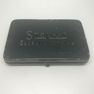 Vintage Snap - On Socket Wrench Set Midget Tm - 5 W/tm4 Nut Set