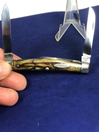 VINTAGE CASE XX STAG CONGRESS KNIFE 54052 1940 - 64 BOOK $1000 6