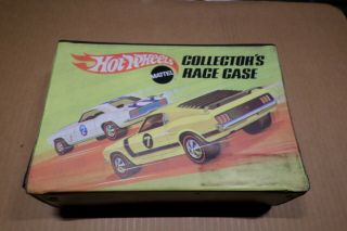 Vintage 1969 Mattel Hot Wheels Redline 24 Race Car Collector ' s Carry Case 4976 2