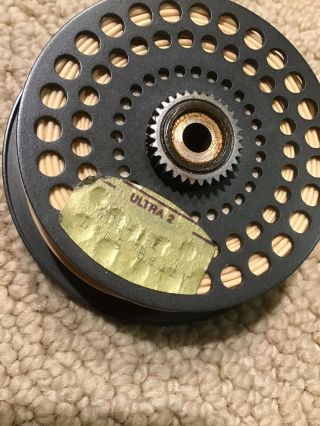 Vtg Orvis CFO IV Fly Fishing Reel w/ Line Made in England. 8