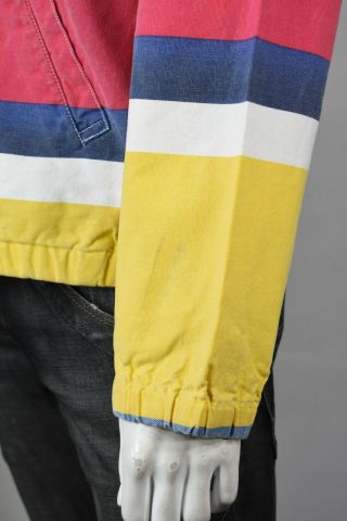 vintage Ralph Lauren polo jacket M CP - 93 striped bayport windbreaker 90 ' s cotton 8
