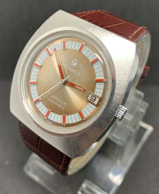 Vintage Swiss Roamer SEAROCK Automatic Wristwatch 17 J 2