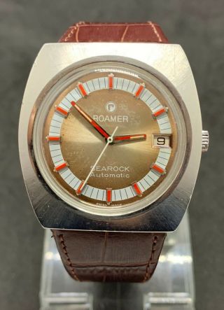 Vintage Swiss Roamer SEAROCK Automatic Wristwatch 17 J 4