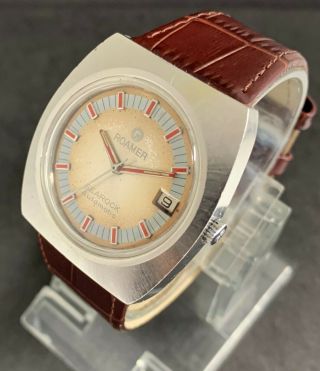 Vintage Swiss Roamer SEAROCK Automatic Wristwatch 17 J 5