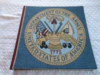 U.  S.  Of America Department Of The Army Photo Album Book